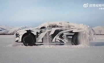 NIO разработала самоочищающийся от снега авто