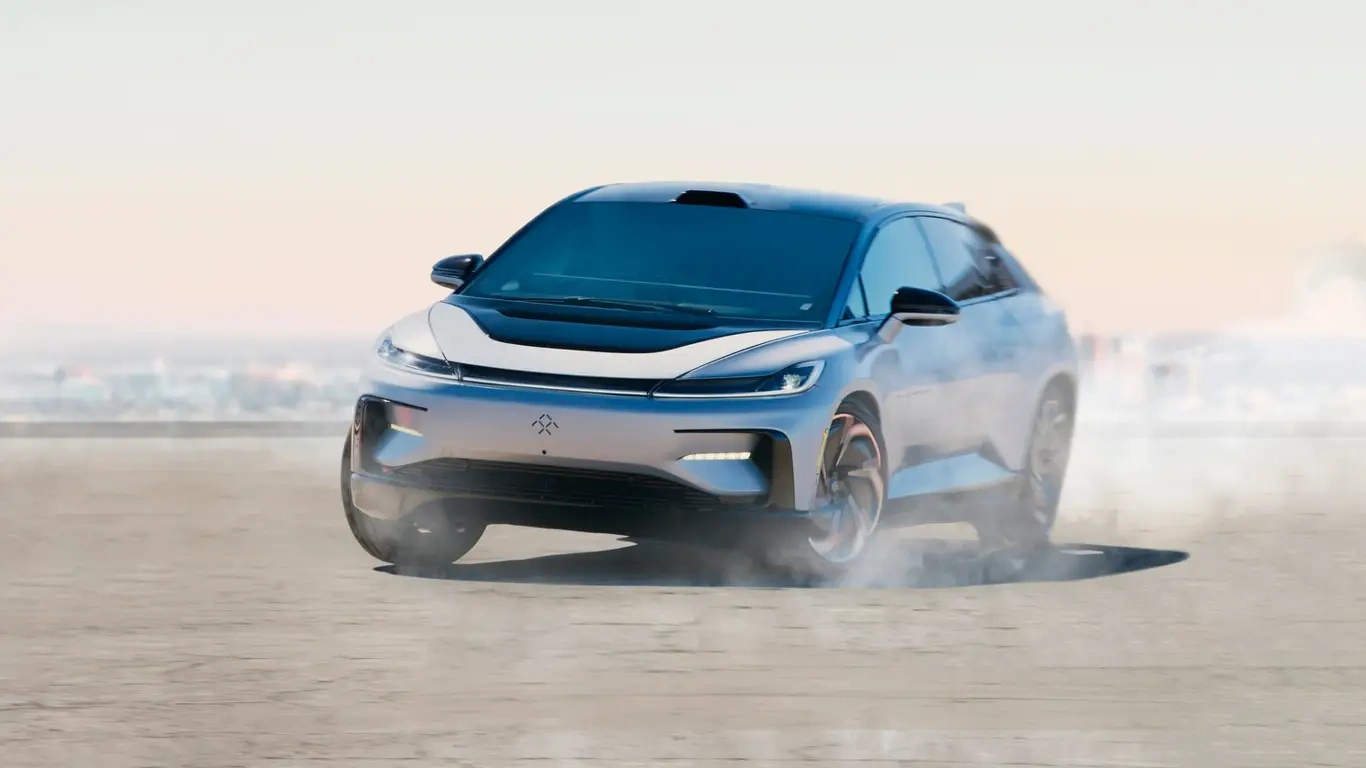 Faraday Future :  FF 91   ,   