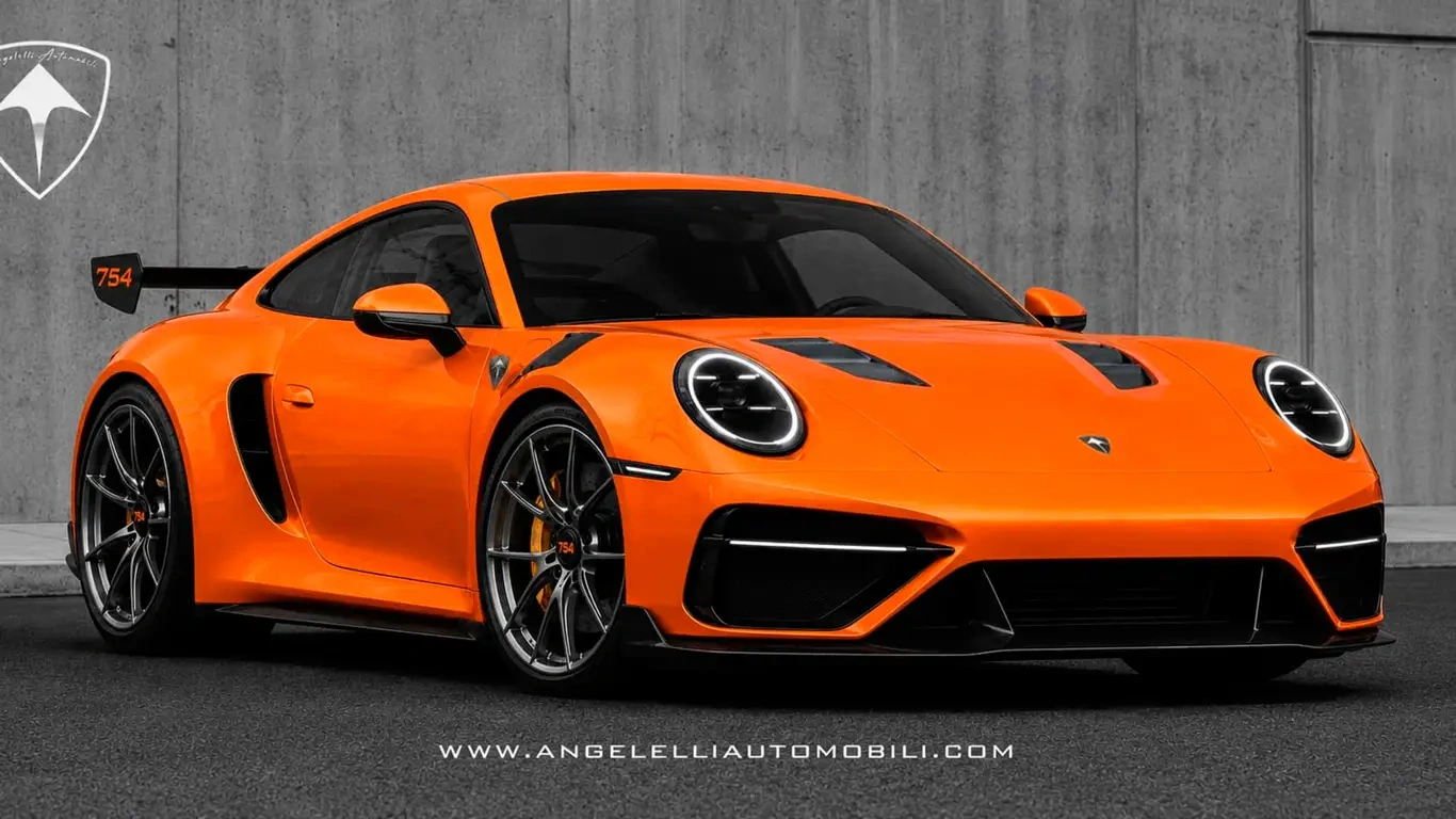 �� Porsche 911 ������� ����������� �������� � ����� ���������� �������