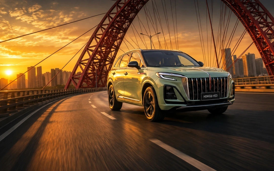 � ������ �� ��� ������� ������� Hongqi. ������������ ���� ��������� HS3