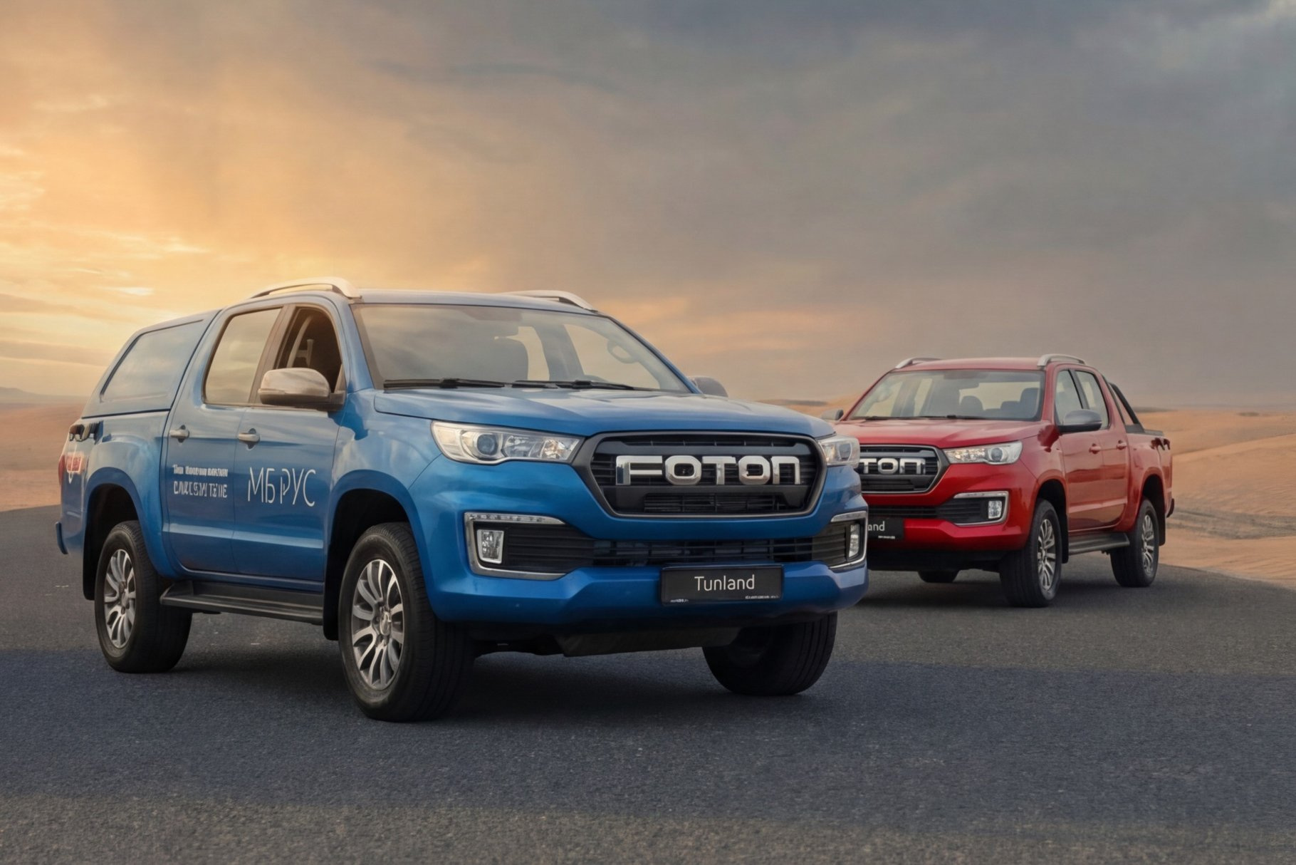 В России начались продажи бензинового пикапа Foton Tunland G7