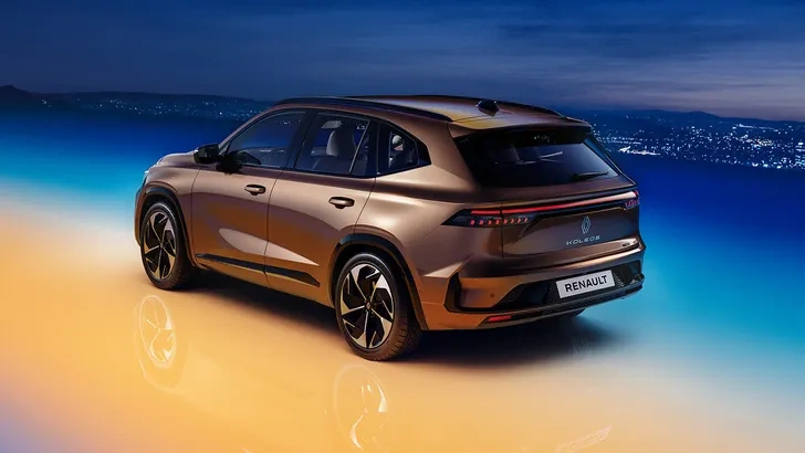      Renault Grand Koleos    3,8  
