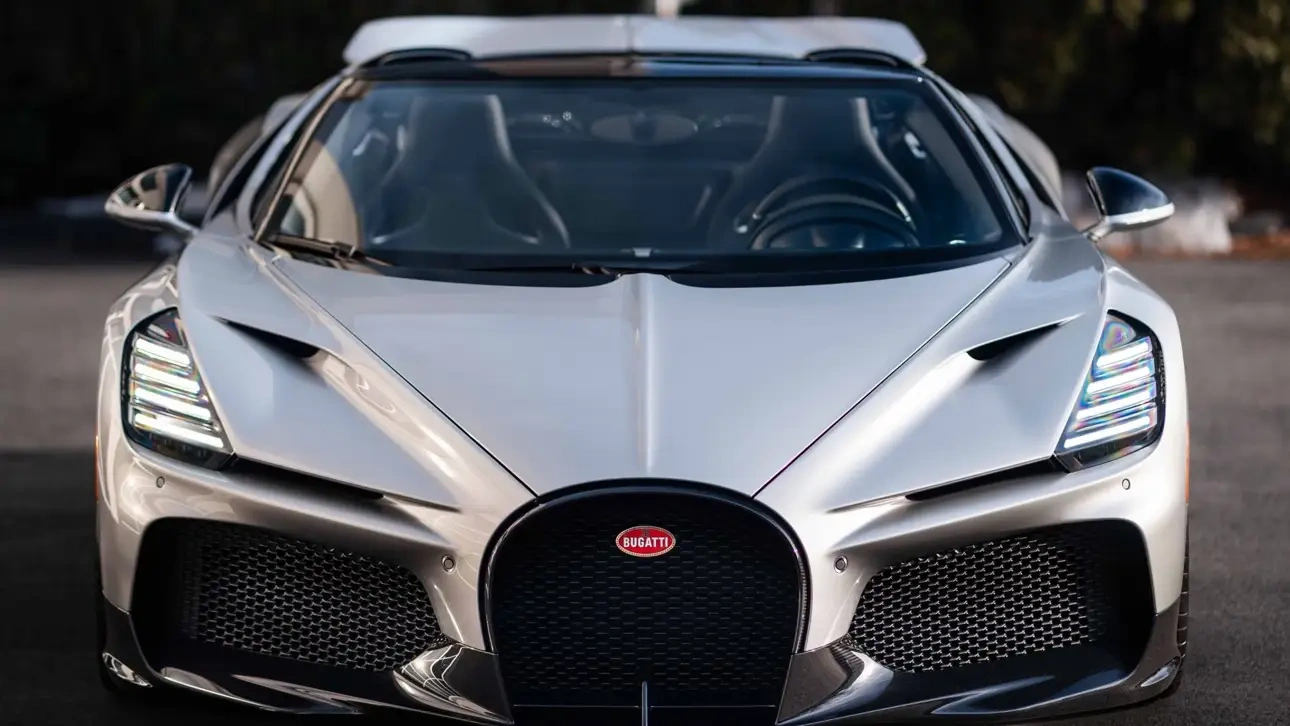 ���� �� 99 Bugatti Mistral ������� � ���: ������� � W16 ����� ��� �������